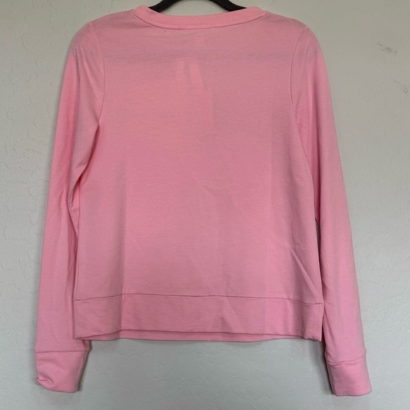 Lilly Pulitzer ‘LOVE’ Pink Beaded Sweatshirt XL NWT - Picture 5 of 12